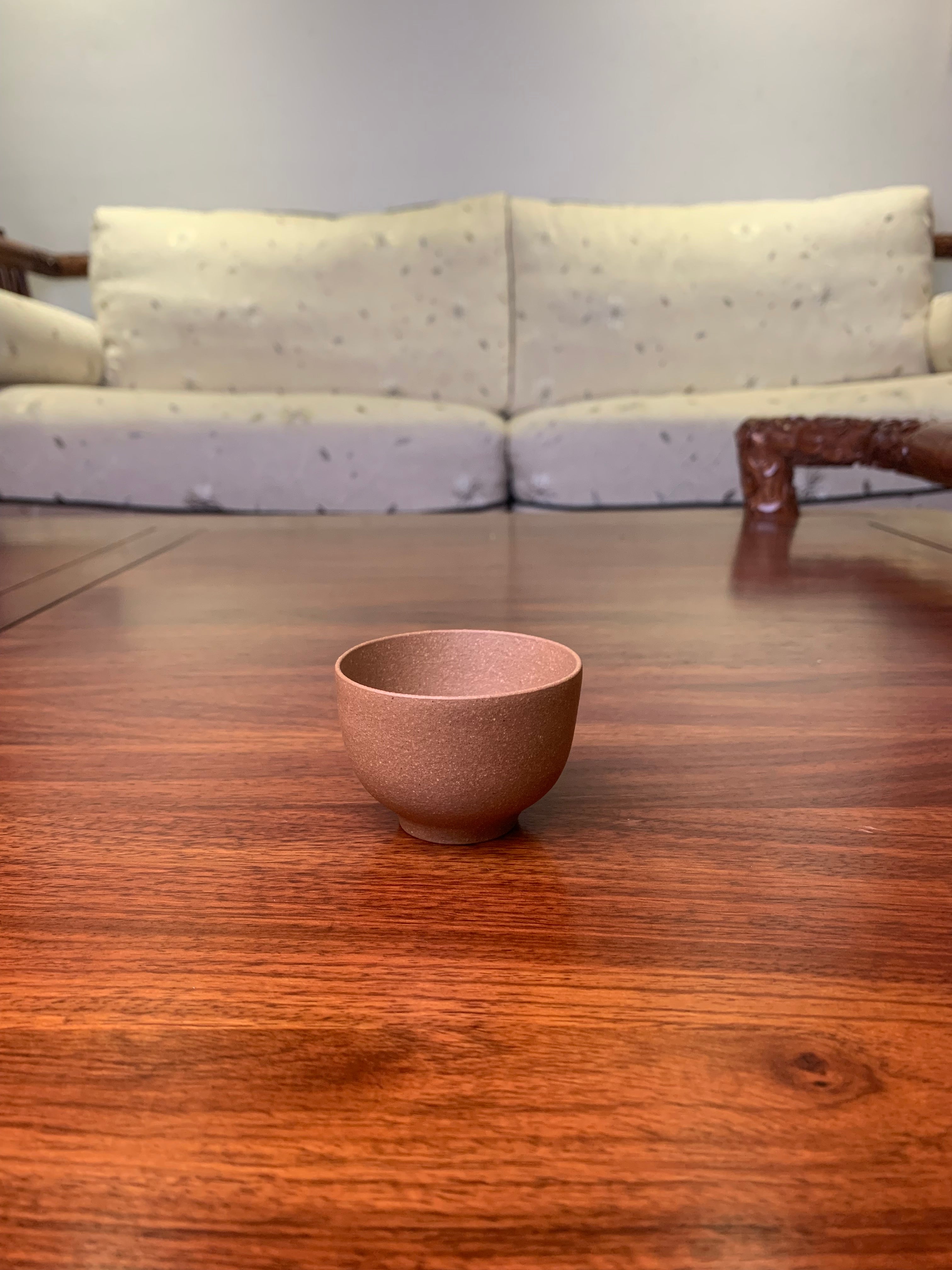 yixing teacup duanni zisha front